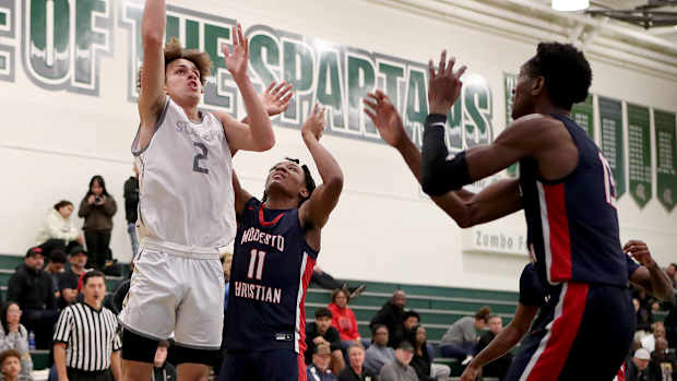 SBLive Sports MLK Classic Modesto Christian vs St Joseph January 16, 2023 Photo-Dennis Lee20